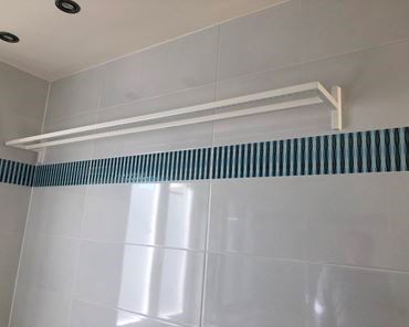op maat gemaakt handdoek baar, 1,6 meter lang.
