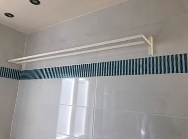 op maat gemaakt handdoek baar, 1,6 meter lang.