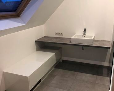 Zeer mooie en moderne badkamer renovatie Beerse