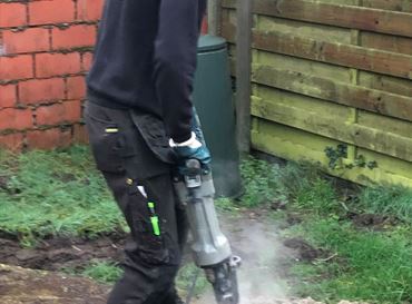 Renovatie van tuinhuis in Turnhout