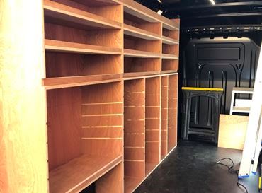 inrichten bedrijfswagen volledig op maat